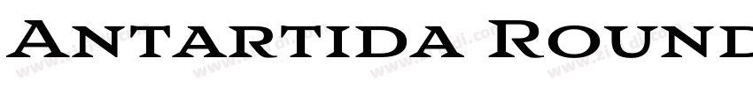 Antartida Rounded Bl字体转换